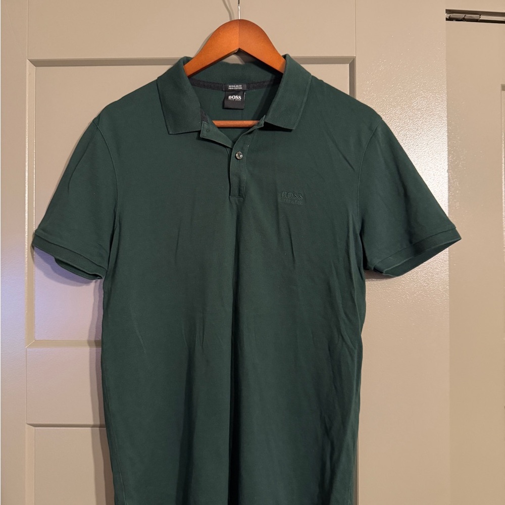Hugo Boss Men's Polo in Deep Green